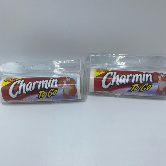 charmin Other - 2 Charmin To Go Toilet Paper 1Ply Bath Tissue 55 Sheets Dispenser Vintage